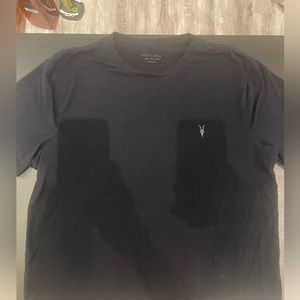 All Saints short sleeve logo T-shirt